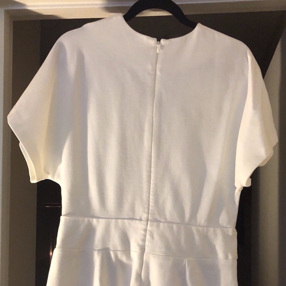 Halston Heritage Short Dolman-Sleeve V-Neck Dress - Picture 5 of 7
